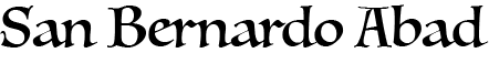 San Bernardo Abad Logo